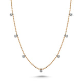 DIAMOND STUDS NECKLACE