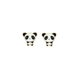 PANDA ENAMEL EARRINGS