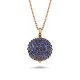 BLUE SAPPHIRE BAUBLE NECKLACE