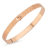 HAMMERED GOLD BANGLE