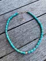 CAPRI TURQUOISE BEADS OF LOVE NECKLACE