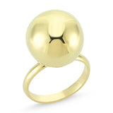 BAUBLE RING YELLOW GOLD