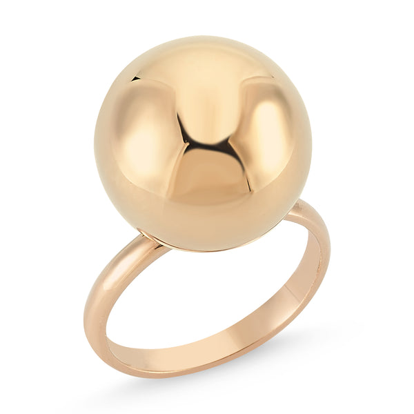 BAUBLE RING ROSE GOLD