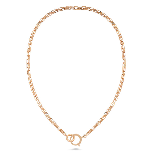 DOUBLE LINK CHAIN NECKLACE