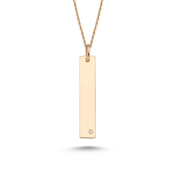 BAR PLATE NECKLACE